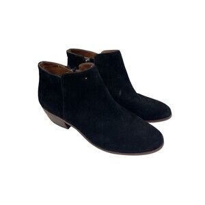 Sam Edelman Suede Black Booties